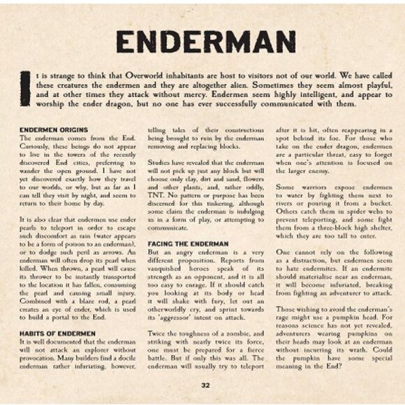 Minecraft: Mobestiary  Book - Picture 5 of 13